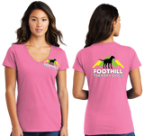 FHTD/Port n Company Women V Neck Tee/LPC450V