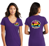 NAC26/Port n Company Women V Neck Tee/LPC450V