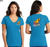 PPDASH26/Port n Company Women V Neck Tee/LPC450V