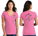 SHAPECAMP/Port n Company Women V Neck Tee/LPC450V