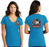 SHELTIE26/Port n Company Women V Neck Tee/LPC450V