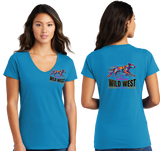WWR27/Port n Company Women V Neck Tee/LPC450V