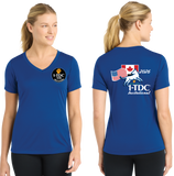 INV26/Sport Tek Women PosiCharge Competitor V Neck/LST353