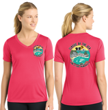 BTCLASS26/Sport Tek Women PosiCharge Competitor V Neck/LST353