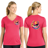 DAIRY26/Sport Tek Women PosiCharge Competitor V Neck/LST353