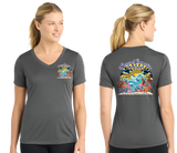 OCEAN25/Sport Tek Women PosiCharge Competitor V Neck/LST353