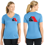 PALSNPAWS/Sport Tek Women PosiCharge Competitor V Neck/LST353