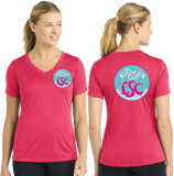 Kra26/Sport Tek Women PosiCharge Competitor V Neck/LST353
