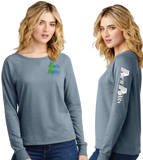 ACEN/Women Featherweight French Terry Long Sleeve Crewneck/DT672