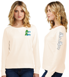 ACEN/Women Featherweight French Terry Long Sleeve Crewneck/DT672