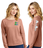 ACEN/Women Featherweight French Terry Long Sleeve Crewneck/DT672