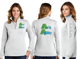 ACEN/Ladies 9oz Quarter Zip Sweatshirt/LST253