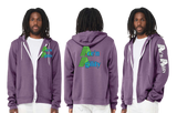 ACEN/Bella Canvas mid weight Full zip hoodie/3739