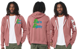 ACEN/Bella Canvas mid weight Full zip hoodie/3739