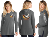 AGU/Sport Tek Women TriBlend Wicking Long Sleeve Hoodie/LST406