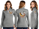 AGU/Ladies 9oz Quarter Zip Sweatshirt/LST253/