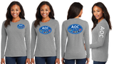 AOC/Port and Co Long Sleeve Core Cotton Tee/LPC54LS