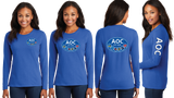 AOC/Port and Co Long Sleeve Core Cotton Tee/LPC54LS
