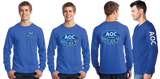 AOC/Port and Co Long Sleeve Core Cotton Tee/PC54LS
