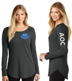 AOC/Women’s Perfect Tri Long Sleeve Tunic Tee/DT132L