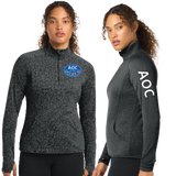 AOC/SportTek Women SportWick Stretch QTR Zip Pullover/LST850