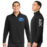 AOC/SportTek SportWick Stretch QTR Zip Pullover/ST850