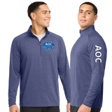 AOC/SportTek SportWick Stretch QTR Zip Pullover/ST850