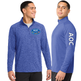 AOC/SportTek SportWick Stretch QTR Zip Pullover/ST850