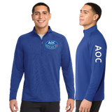AOC/SportTek SportWick Stretch QTR Zip Pullover/ST850