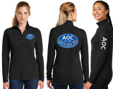 AOC/TriBlend Wicking Lightweight Quarter Zip Pullover/LST407