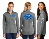 AOC/TriBlend Wicking Lightweight Quarter Zip Pullover/LST407