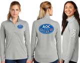 AOC/TriBlend Wicking Lightweight Quarter Zip Pullover/LST407