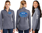 AOC/TriBlend Wicking Lightweight Quarter Zip Pullover/LST407