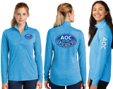 AOC/TriBlend Wicking Lightweight Quarter Zip Pullover/LST407