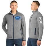 AOC/SportTek SportWick Stretch Contrast FULL ZIP Jacket/ST853