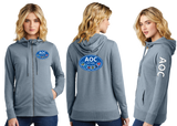AOC/Women Featherweight French Terry Full Zip Hoodie/DT673