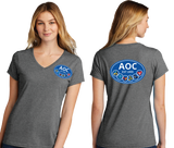AOC/Port  n Company Women's TriBlend V Neck Tee/LPC330V