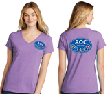 AOC/Port  n Company Women's TriBlend V Neck Tee/LPC330V