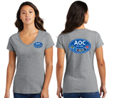 AOC/Port n Company Women V Neck Tee/LPC450V