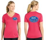 AOC/Sport Tek Women PosiCharge Competitor V Neck/LST353