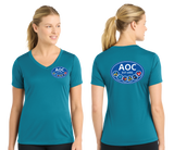 AOC/Sport Tek Women PosiCharge Competitor V Neck/LST353