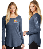 BADICE25/Women’s Perfect Tri Long Sleeve Tunic Tee/DT132L