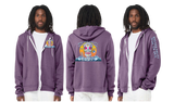 BADICE25/Bella Canvas mid weight Full zip hoodie/3739