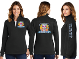 BADICE25/Ladies 9oz Quarter Zip Sweatshirt/LST253/