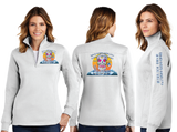 BADICE25/Ladies 9oz Quarter Zip Sweatshirt/LST253/