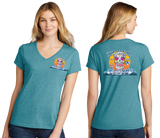 BADICE25/Port  n Company Women's TriBlend V Neck Tee/LPC330V