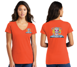 BADICE25/Port n Company Women V Neck Tee/LPC450V