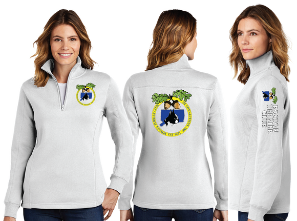 BOSTER/Ladies 9oz Quarter Zip Sweatshirt/LST253/