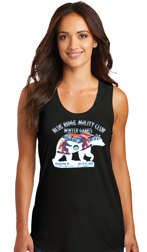 BRACWIN25/Women TriBlend Racerback Tank Top/DM138L