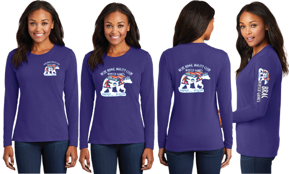 BRACWIN25/Port and Co Long Sleeve Core Cotton Tee/LPC54LS